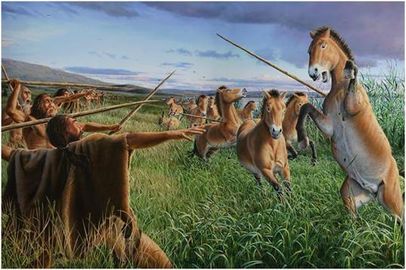 Caza de caballos prehistóricos.jpg