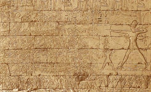 Relieve de Medinet Habu