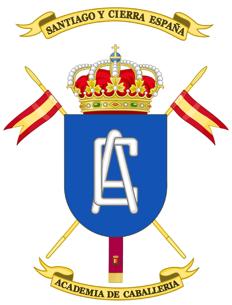 Archivo:Escudo Academia de Caballería.png